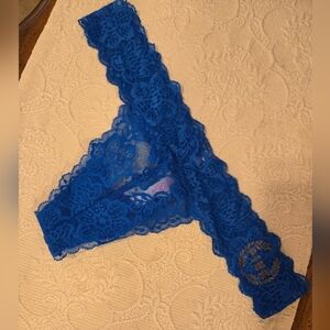Victoria's Secret Pink Lace Thong